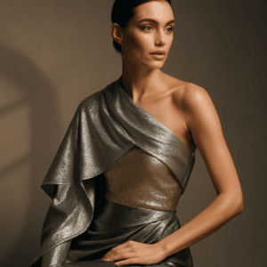 Cómo combinar metalizados en Alta Costura