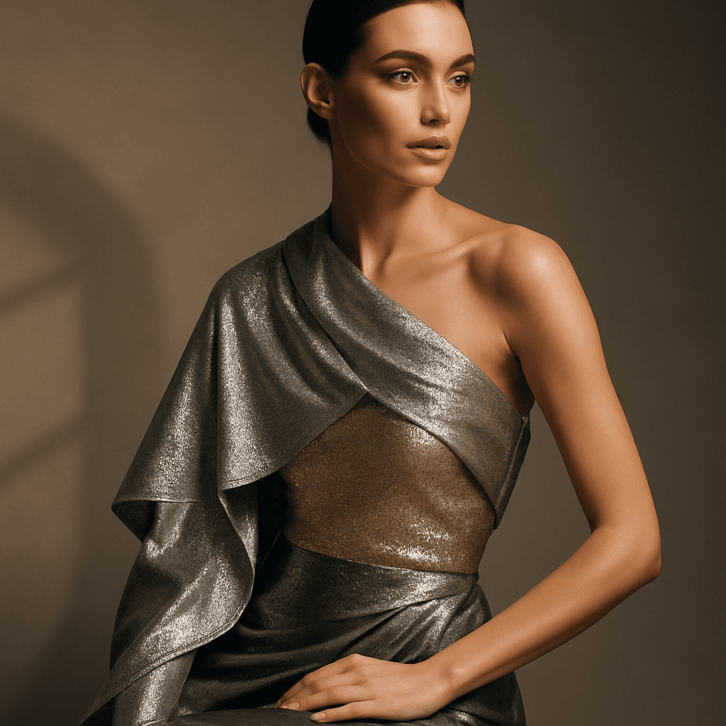 Cómo combinar metalizados en Alta Costura