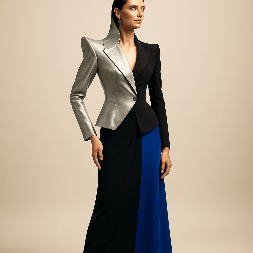 Colores clave en Moda Futurista de Lujo y cómo combinarlos