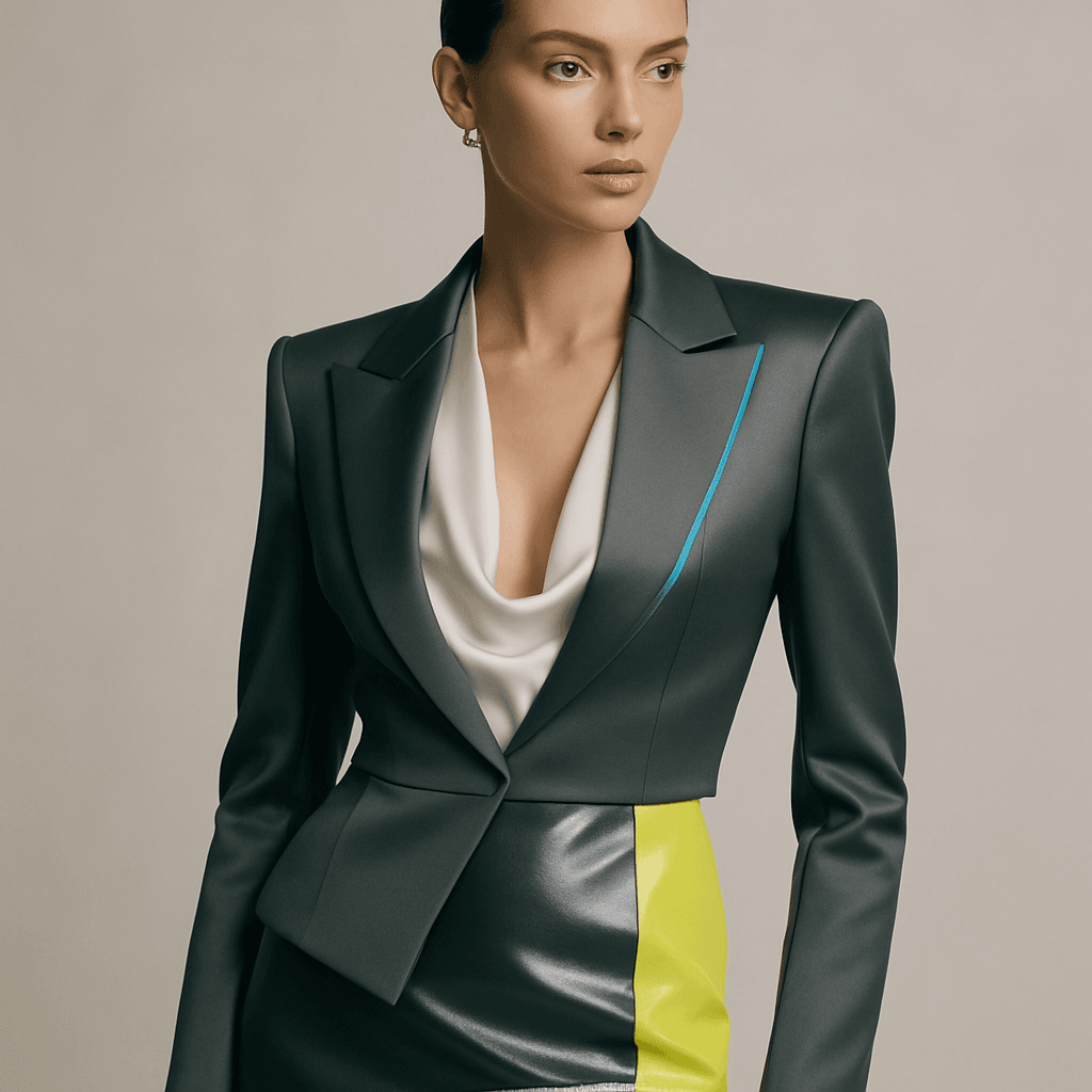 Colores clave en Moda Futurista de Lujo y cómo combinarlos — Cómo elegir el mejor “neón sofisticado” (sin abaratar el look)