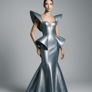 Vestidos inspirados en Moda Futurista de Lujo para mujer