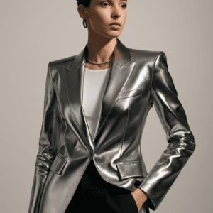Cómo combinar metalizados en Moda Futurista de Lujo