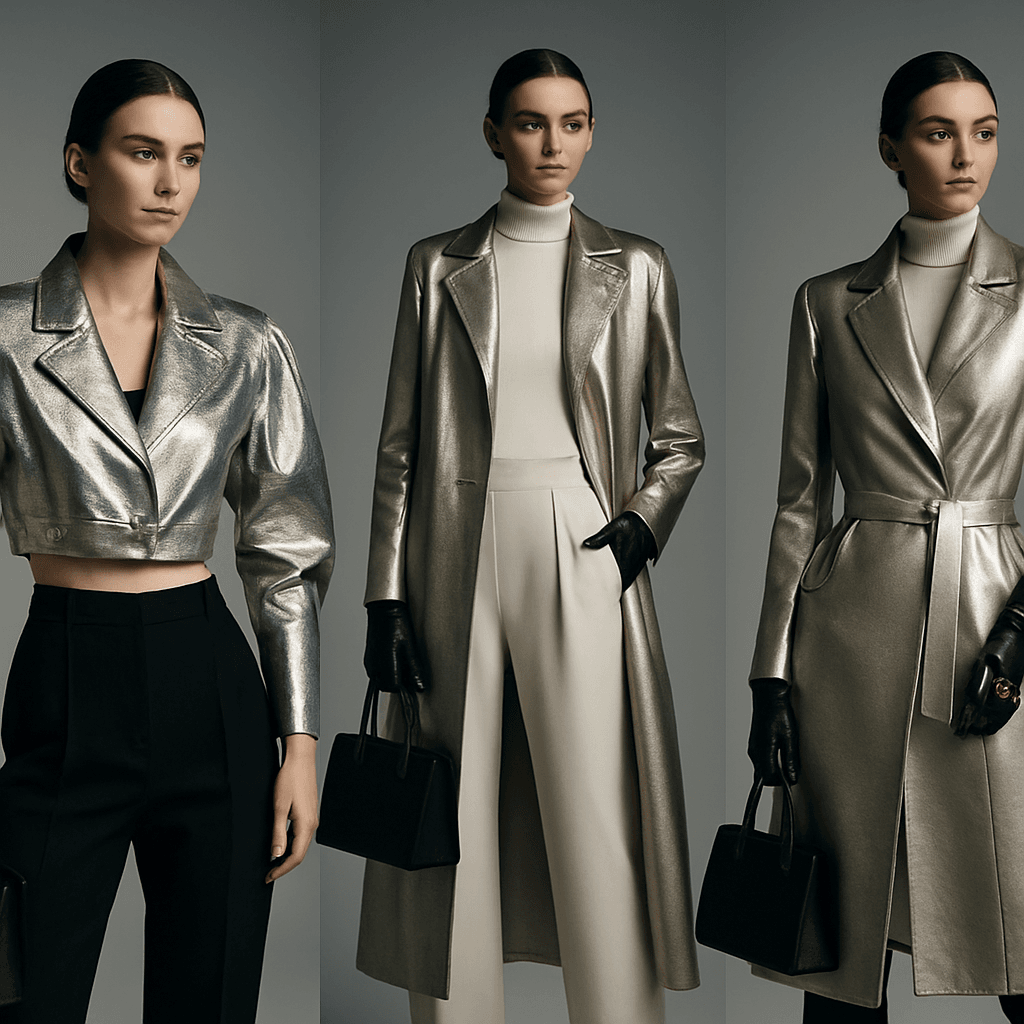 Cómo combinar metalizados en Moda Futurista de Lujo — Looks accionables: 9 fórmulas para combinar metalizados con resultado de lujo