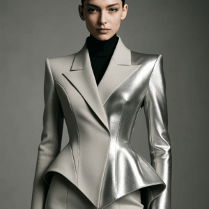 Moda Futurista de Lujo: Siluetas, Materiales y Tendencias 2026