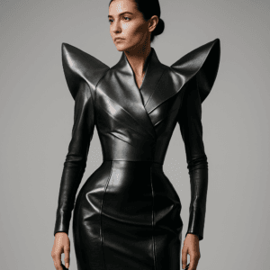 Moda Futurista de Lujo: Innovación, Siluetas y Materiales Premium