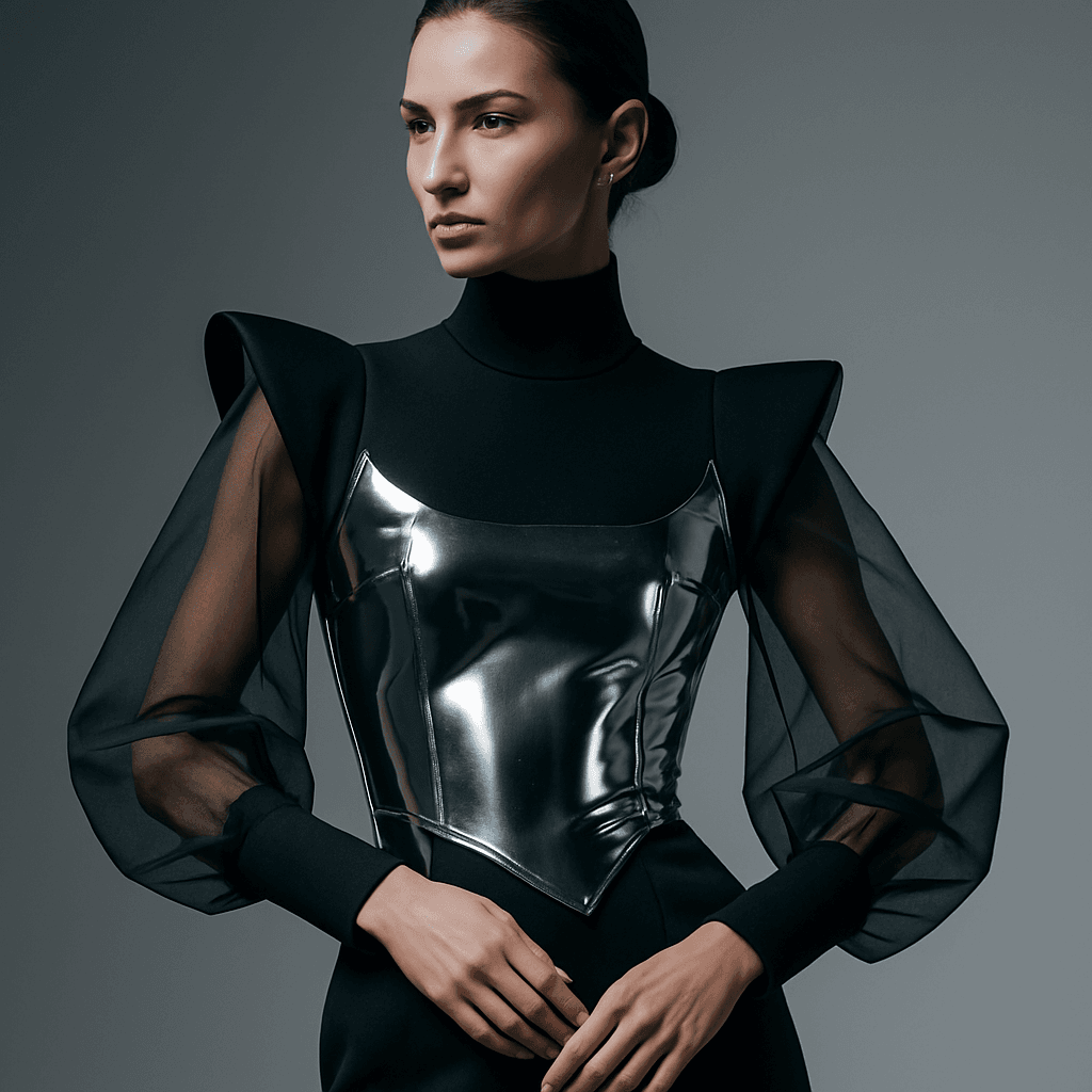 Moda Futurista de Lujo: Innovación, Siluetas y Materiales Premium — Innovación en materiales premium: del laboratorio al armario