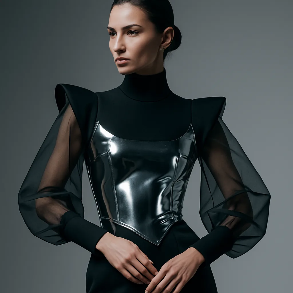 Moda Futurista de Lujo: Innovación, Siluetas y Materiales Premium — Innovación en materiales premium: del laboratorio al armario