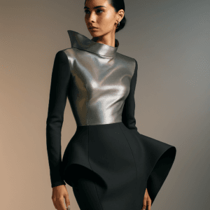 Moda futurista de lujo: siluetas tecnológicas y elegancia 2026