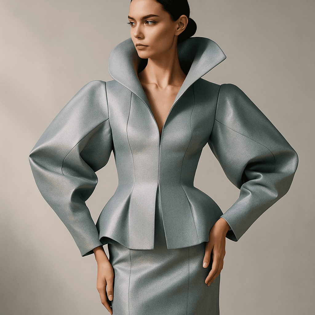 Moda Futurista de Lujo: Siluetas Arquitectónicas y Materiales Inteligentes — Qué es la moda futurista de lujo (y en qué se diferencia del “techwear”)
