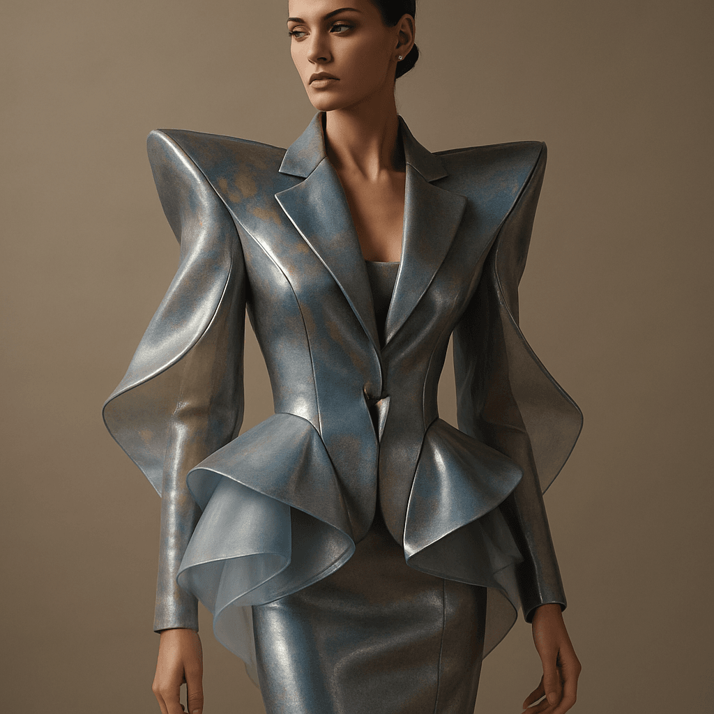 Moda Futurista de Lujo: Siluetas Arquitectónicas y Materiales Inteligentes — Siluetas arquitectónicas: cómo se construye el “volumen inteligente”