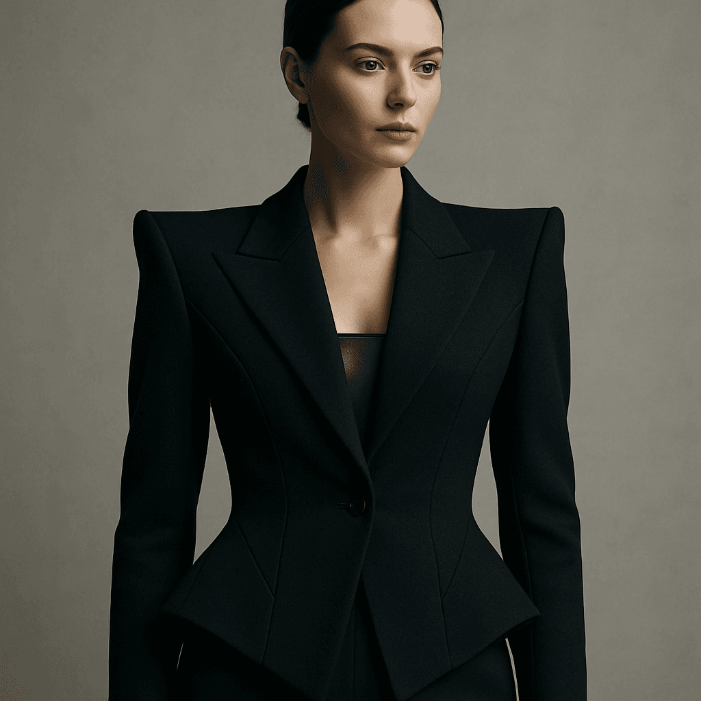 Chaquetas y siluetas arquitectónicas en Guías de estilo Premium — Tipos de chaquetas arquitectónicas (y qué efecto crean)