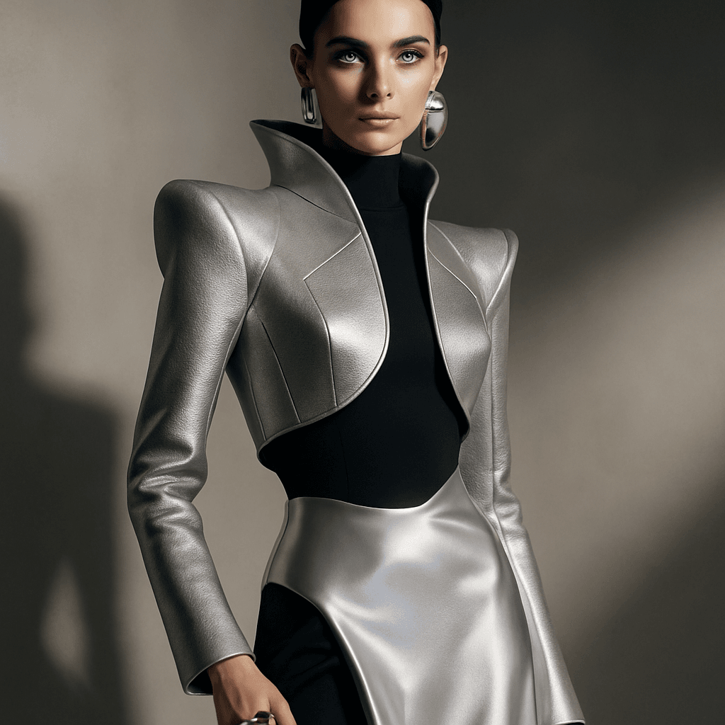 Moda futurista de lujo: tendencias 2026 y piezas icónicas — Tendencias de moda futurista de lujo para 2026