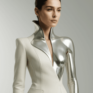 Moda Futurista de Lujo: Siluetas Escultóricas y Materiales Inteligentes 2026