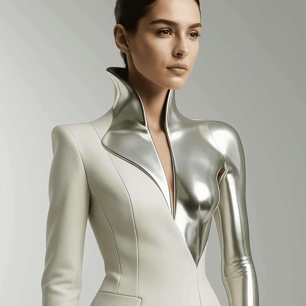 Moda Futurista de Lujo: Siluetas Escultóricas y Materiales Inteligentes 2026